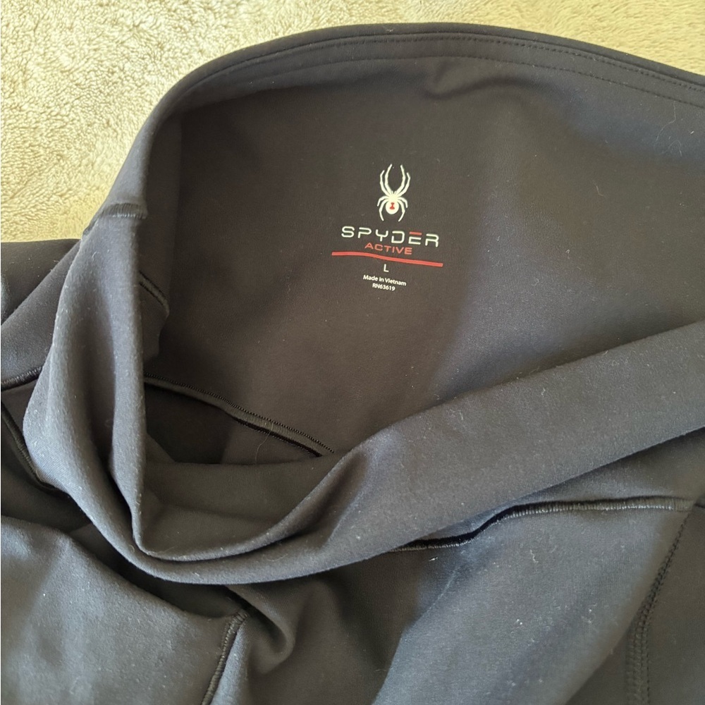Spyder Leggings with pockets|Black|Size L|Buttery Soft - Picture 5 of 6